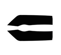 Alerón Cuerpo Canard Faldones Laterales Traseros ABS Divisor Parachoques Lateral Alerón Piezas Automóvil Accesorios Modificación Coche Compatible Con X3 G45 M 2025(Glossy Black)