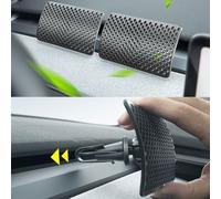 Alerón de aire interior para salpicadero Tesla Model 3 Y, piezas de repuesto para aire acondicionado, parabrisas, salida de ventilación antisoplado directo con aromaterapia, 2 unidades (solo instalar