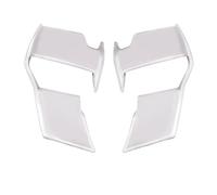 Alerón De ala Fija Aerodinámico Delantero para Motocicleta para B&MW para M1000R 2021 2022 2023 2024 Kit de alerones(Bianco)