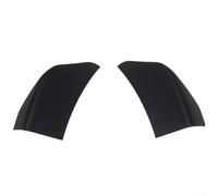 Alerón de esquina para parachoques delantero para 2015-2017, material ABS, alerón frontal negro, compatible con modelos 2015, 2016, 2017