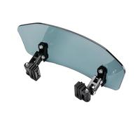 Alerón De Extensión Ajustable Y Parabrisas Elevado para B&MW R1200GS, F850GS, F750GS, F 1250GS, GS LC para Aventura Kit de alerones(Smoke Titanium)
