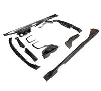 AleróN de Labio Compatible con BMW M3 G80 2021-2025 Labio Delantero difusor Trasero Parachoques Cuerpo Falda Lateral Kit alerón Entrada de Aire Mejora Divisor Coche Alerón Trasero