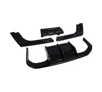 AleróN de Labio Compatible con BMW Serie 3 F30 2013-2019 4/Uds. Kit Carrocería Protectora del Difusor del Alerón Labio del Divisor Parachoques Delantero Dedicado Coche Alerón Trasero