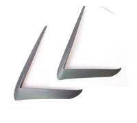 AleróN de Labio Compatible con Tesla Model Y 2025+ Colmillos De Parachoques Delantero Cuchillos De Viento Cejas para Faro Antiniebla Moldura para Luz Decorativa Coche Alerón Trasero