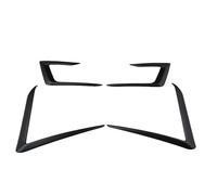 AleróN de Labio Compatible con Tesla Model Y 2025+ Colmillos De Parachoques Delantero Cuchillos De Viento Cejas para Faro Antiniebla Moldura para Luz Decorativa Coche Alerón Trasero
