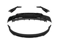 AleróN de Labio Compatible con Tesla Model3 2016-2023 Kit De Carrocería Alerón Difusor Trasero Parachoques Delantero Labio Falda Lateral Piezas Coche Alerón Trasero