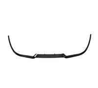 Alerón de Labio Delantero, Separador de Parachoques Resistente a Impactos, Repuesto Delantero de 114 Cm para Seat Rojo (Negro Brillante)