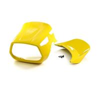 Alerón de Moto para Vespa Sprint 50 125 150 Carenado Delantero Motocicleta Cubierta Faro Parabrisas Colín Sección Trasera Deflector Kit alerón Lateral Moto(Yellow-Set)