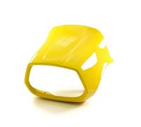 Alerón de Moto para Vespa Sprint 50 125 150 Carenado Delantero Motocicleta Cubierta Faro Parabrisas Colín Sección Trasera Deflector Kit alerón Lateral Moto(Yellow-Headgear)