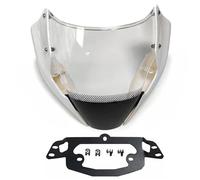 Alerón De Parabrisas Delantero para Motocicleta para Ducati para Monster 1200S 2017-2023, Accesorios para Alerón De Parabrisas. Kit de alerones(Bianco)