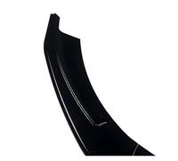 Alerón De Parachoques Delantero Acabado En Fibra Carbono/Negro Brillante Divisor Inferior para VW para Golf MK6 2008 2009 2010 2011 2012 Estándar(Glossy Black)