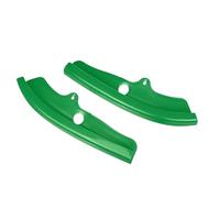 Alerón De Parachoques Delantero para Dodge para Challenger R/T para Scat para Pack 2015-2020 Protector Divisor De Parachoques Delantero Alerón Difusor Cove(Green)