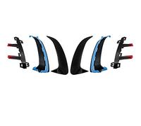 Alerón De Parachoques Trasero Y Delantero para Coche Cubierta Embellecedora Lateral para Mercedes para Benz W177 AMG Hatchback A180 A200 A220 A250 A35(Glossy Black Rear)