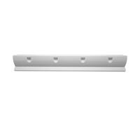 Alerón de sujeción ABS 590mm blanco pretaladrado incl. tornillos de acero ino...
