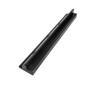 Alerón de sujeción ABS 590mm negro pretaladrado incl. tornillos de acero inox...