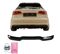 Alerón de techo Oneway (tapa) compatible con Audi S3 Sportback 8V/8V Facelift 2013-2020 - Negro brillante