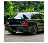 Alerón De Techo para Mitsubishi para Lancer para Evolution 2003-2008 Alerón Trasero Maletero De Estilo para EVO 7 8 Y 9 Kit De Carrocería ABS(Gloss Black)