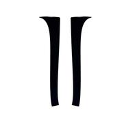 Alerón de Techo Trasero Para VW Para Golf 5 Estándar Alerón Lateral Para Ventana Trasera Color Negro Brillante Embellecedor Divisor Cola. Alerón Trasero Para Coche