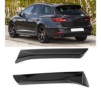 Alerón de Ventana Trasera de Coche para Seat 5F FR Mk3 MK3.5 2013-2021, Alerón Trasero Negro de Repuesto para Alerón de Techo, Accesorios de Tira de Ajuste de Alerón Lateral Automático