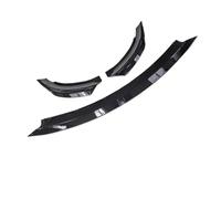 Alerón del labio del parachoques delantero del coche Para Tesla para modelo 3 ModelY parachoques delantero que rodea labio cubierta pala frontal fibra de carbono(M3 2021-2022 Bright)