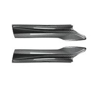 Alerón Delantero 1 Par Separadores Labios Parachoques Delantero, Alerones Difusores Carrocería para F10 F11 Serie 5 520i 530i 2011-2017 Spoiler Delantero(Carbon Look)