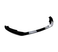Alerón Delantero 3 Piezas Spoiler Labio Parachoques Delantero para Skoda para Superb III 3V3 3V5 B8 para TDI 2015-2019 Divisor Parachoques(Negro Brillante)