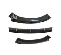 Alerón Delantero 3 Uds Divisor Parachoques Delantero Alerón Difusor Protector Adornos para A3 8V Estilo De Coche Estándar 2014-2016 Difusor(Carbon Texture)