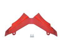 Alerón Delantero Accesorios Motocicletas Winglets Protector Alerón Neumático Cubierta ala Carenado Delantero para MT125 para MT-125 para MT 125 2020-2022 Winglet Motocicleta(Rojo)