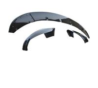 Alerón delantero, borde de parachoques delantero ABS negro brillante Compatible con BMW Serie 4 2013-2019 F32 Coupe, F33 Convertible, F36 Gran Coupe(Gloss Black)