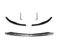 Alerón delantero coche Alerón Difusor De Labio De Parachoques Delantero Coche Para Mercedes Para Benz Clase C W205 C205 S205 C63 Para AMG 2015-2022 Parachoques Delantero Spoiler(Aspecto de carbono)