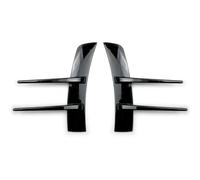 Alerón delantero coche Embellecedor Ventilación Aire Frontal Cubierta Capó Entrada Alerón Divisor Marco Para Mercedes Para Benz Clase A W177 A200 A35 Para AMG 2019-2022 Parachoques Delantero Spoiler(N