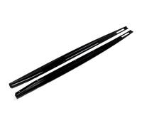 Alerón Delantero Coche Faldón Lateral De Extensión para Serie 4 G22 G23 2020-Pr con Aspecto De Fibra De Carbono Parachoques Delantero Spoiler(Glossly Black)