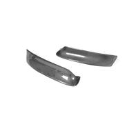 Alerón Delantero Coche para BMW E46 para M3 1999-2006 Divisores Parachoques Delantero Difusor Alerón Protector Labios Fibra Carbono Estilo CSL 2 Pares Spoiler Delantero Lip(Unpainted Primer)