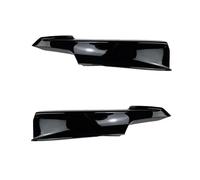 Alerón Delantero Coche Para BMW Serie 3 F30 F31 F35 320i 328i Para M Para Sport 2012-2019 Parachoques Delantero Coche Divisor Lateral Alerón Cubierta Luz Antiniebla Spoiler Delantero Lip(Glossy black)