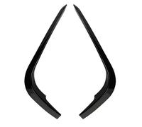 Alerón Delantero Coche para E90 E91 320d 330i 335d 325i 335i 2009-2012 Pre-Lci Divisor De Parachoques Delantero Alerones Luz Antiniebla Embellecedor Cubierta Aire(Negro Brillante)