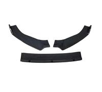 Alerón Delantero Coche para Ford para Fista para MK8 ST para ST-Line 2017-2021 3 Piezas Alerón Parachoques Delantero Divisor Difusor Estilo Actualización(Carbon Look)