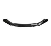 Alerón Delantero Coche para Hyundai ix35 2010-2017, Labio del Parachoques Frontal Alerón Divisor Spoiler Delantero Lip Protección Accesorios,A-Black
