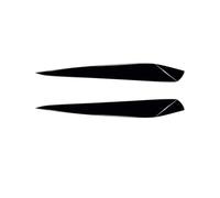 Alerón Delantero Coche Pegatinas Decorativas para Faros Delanteros De para VW para UP 2011-2015 Modificación De Cejas Kit De Carrocería Color Negro Brillante