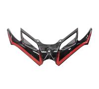 Alerón Delantero Compatible con CFMOTO 450SR 450 SR 2022 2023, Espejos, carenado Delantero, Aletas, Aletas aerodinámicas, Aletas Laterales, alerón, carenado. lipSpoiler Delantero Frontal(Black Red 2)