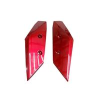 Alerón Delantero Cubierta Lateral Guardabarros Delantero Panel Carenado para Xmax 300 250 125 para X-MAX 400 Protector Tapa Amortiguador Winglet Motocicleta(Rojo)