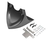 Alerón Delantero De Carenado Inferior para Motocicleta, Cubierta Presa Aire para Harley Touring Fatboy Softail Sportster 883 1200, Color Negro Brillante
