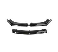 Alerón delantero de coche Parachoques Delantero Coche Divisor Labio Spoiler Barbilla Difusor Antiarañazos Lip Trim Dam Para R&enault Para Megane 4 2016-2022 Divisor de parachoques delantero de coche(N