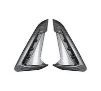 Alerón delantero del coche Guardabarros Lateral Spoiler Branquias Laterales Ventilación Aire Pegatinas Decorativas Ala Lateral Para B&MW X3 X4 G01 G02 MS&port 2018-2023+(Aspecto de fibra de carbono.)