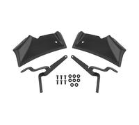 Alerón Delantero Desnudo Alerón Delantero De Motocicleta para MT-10 para MT10 para MT 10 SP 2022-2025 Deflector De ala Aerodinámico Sport Downforce Naked Spoilers Accesorios(Negro)