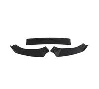 Alerón Delantero Divisor Labios Parachoques Delantero Alerón Difusor Embellecedor para VW para Golf MK7 MK7.5 para GTI 2014-2019 Color Negro Brillante Spoiler Delantero
