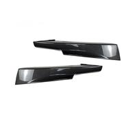 Alerón Delantero Divisor Lateral De Parachoques Delantero, Alerón Y Faro Antiniebla para Serie 3 E90 E91 320i 330i 2005-2012, Estilo para M-Tech Spoiler Delantero(Carbon Look 09-12)