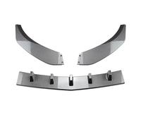 Alerón Delantero Divisor Moldura Hoja De Protección Inferior para Mercedes para Benz Clase CLA C117 CLA200 CLA260 CLA45 AMG 2016-2019 QAQMHVCVB(Carbon Fiber Look)