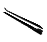Alerón Delantero Faldones Laterales Y Extensiones De Carrocería para G80 para M3 G82 G83 para M4 2021+ Estilo Carbono Parachoques Delantero Spoiler(Glossly Black)