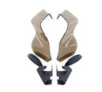 Alerón Delantero Fijo Aerodinámico Motocicleta, Ala Lateral, Alerón Para Y&amaha Para YZF-R1 2020-2025(Smoke Color)