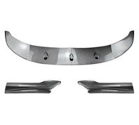 Alerón Delantero Frontal Para BMW Serie 5 F10 F11 Sport 535i 528i M550d XDrive Sport 2010-2016 Alerón Parachoques Delantero Labios Divisor Difusor Tuning(Carbon Look Set)